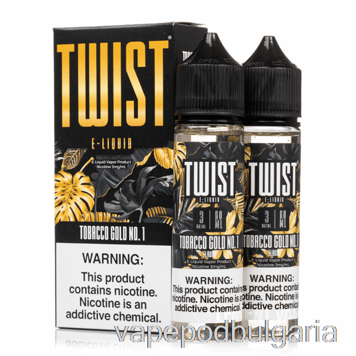 Vape Течности тютюн злато бр. 1 - Twist е-течност - 120мл 18мг